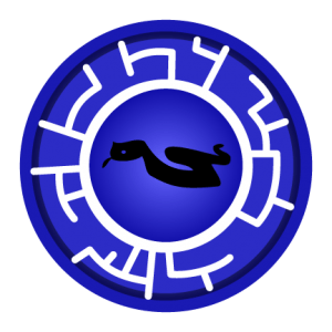 Blue Eyelash Viper Creature Power Disc