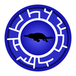 Blue Platypus Creature Power Disc