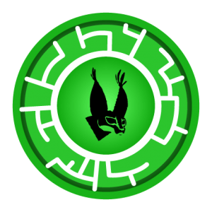 Green Caracal Creature Power Disc