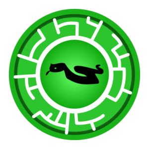 Green Eyelash Viper Creature Power Disc