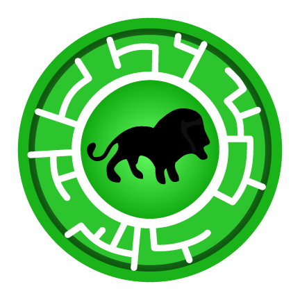 Lion Creature Power Disc | Eric's Activity Pages