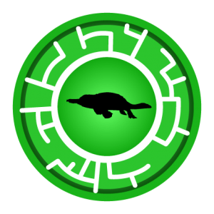 Green Platypus Creature Power Disc