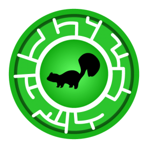 Green Skunk Creature Power Disc