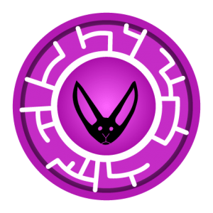 Purple Bat Eared Fox Creature Power Disc