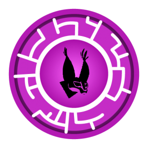 Purple Caracal Creature Power Disc