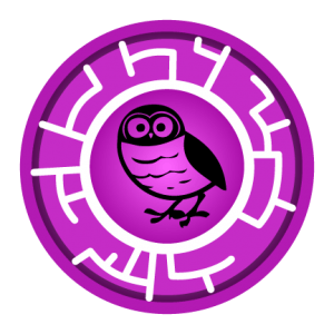 Purple Elf Owl Creature Power Disc
