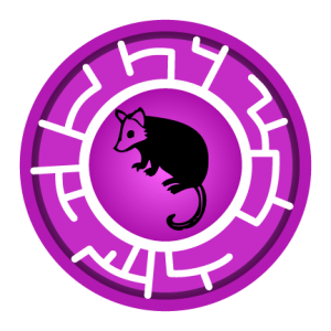 Purple Oppossum Creature Power Disc