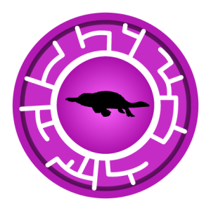Purple Platypus Creature Power Disc