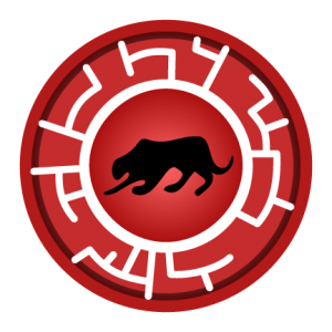 Red Leopard Creature Power Disc