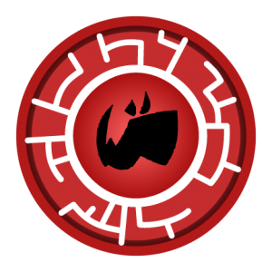 Red Rhino Creature Power Disc