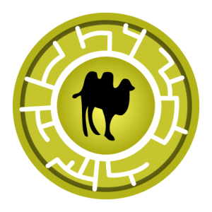 Yellow Bactrian Camel Creature Power Disc