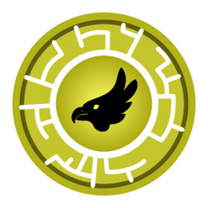 Yellow Harpy Eagle Creature Power Disc