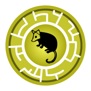 Yellow Oppossum Creature Power Disc