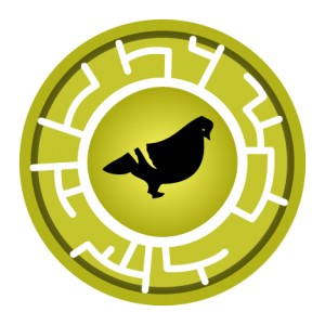 Yellow Pigeon Creature Power Disc