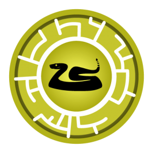 Yellow Rattlesnake Creature Power Disc